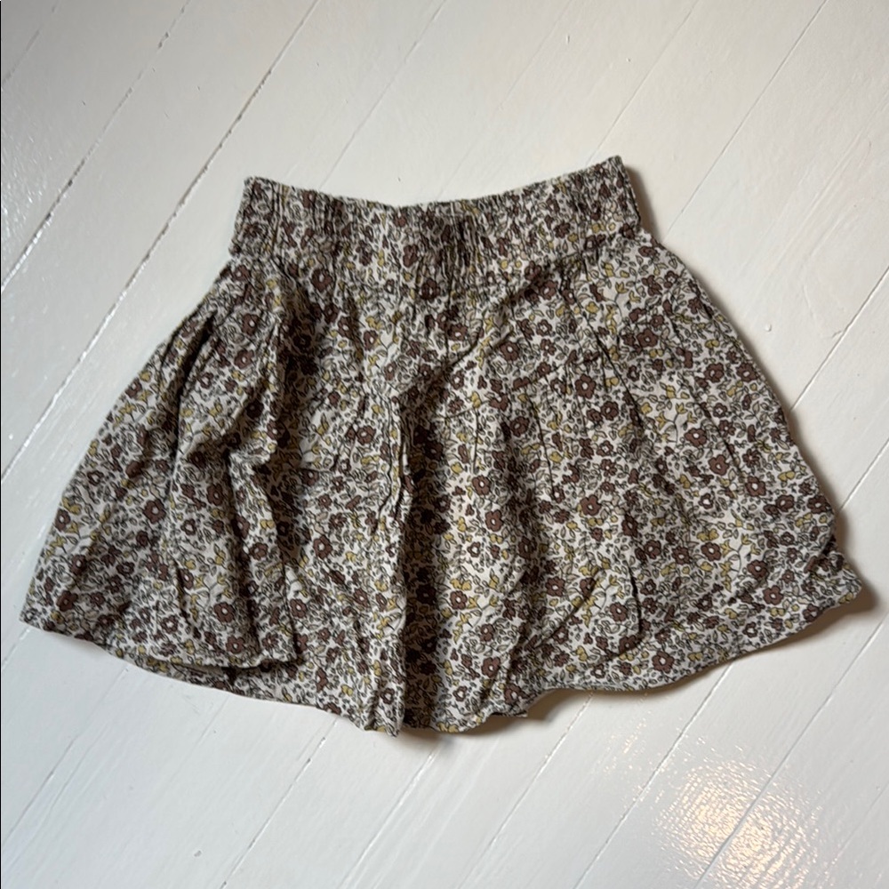 BNWT Rylee + Cru Floral Skirt, size 6-7